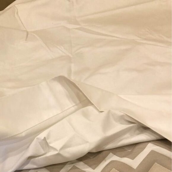 2 High End Custom Luxury Chevron 50W x 84L Cream Blackout Curtains - Picture 7 of 8